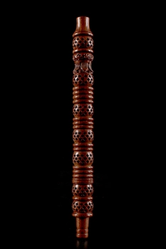Holzmundstück XS Slimline Carved C, ca. 26cm
